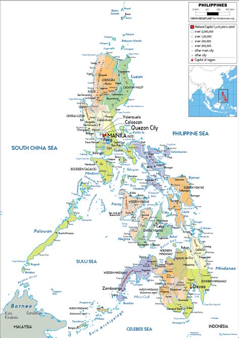 map of the philippines with cities|Philippines Maps & Facts .